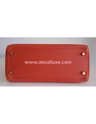 Sac Hermes Kelly 28 orange poppy Sac Hermes Kelly 28 orange poppy