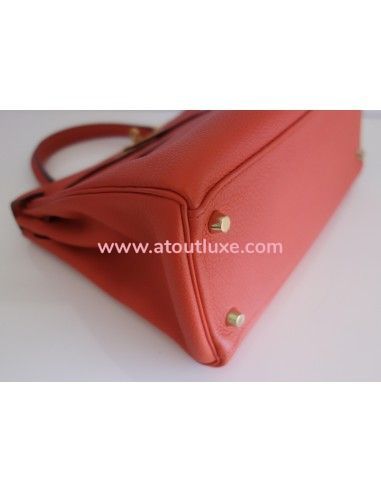 Sac Hermes Kelly 28 orange poppy Sac Hermes Kelly 28 orange poppy