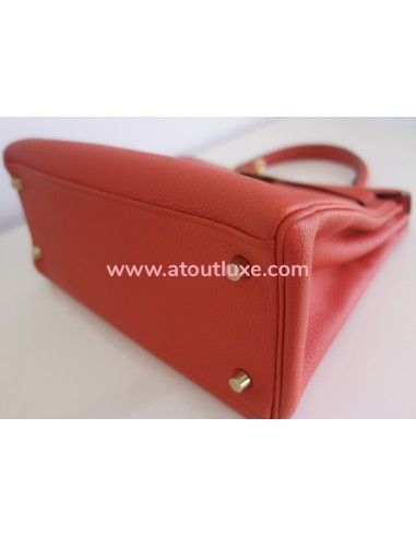 Sac Hermes Kelly 28 orange poppy Sac Hermes Kelly 28 orange poppy