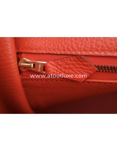 Sac Hermes Kelly 28 orange poppy Sac Hermes Kelly 28 orange poppy