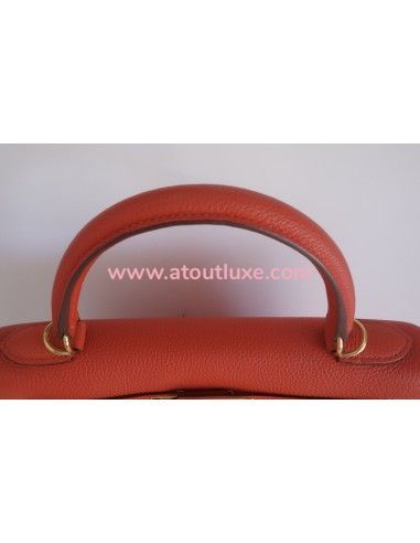 Sac Hermes Kelly 28 orange poppy Sac Hermes Kelly 28 orange poppy