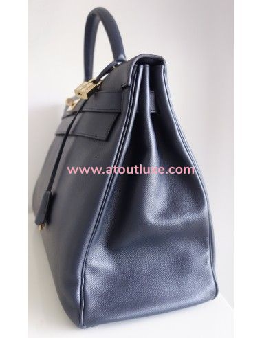 Sac Hermes Kelly 40 bleu marine Sac Hermes Kelly 40 bleu marine