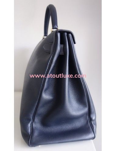 Sac Hermes Kelly 40 bleu marine Sac Hermes Kelly 40 bleu marine