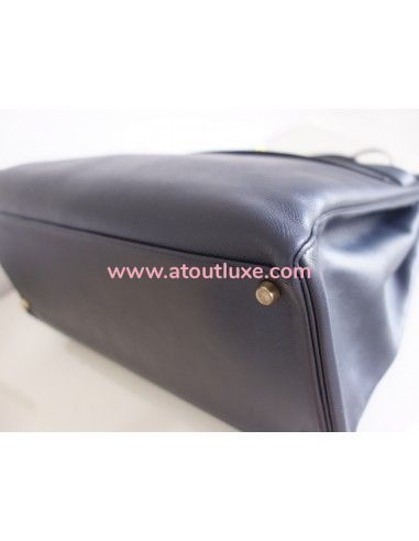 Sac Hermes Kelly 40 bleu marine Sac Hermes Kelly 40 bleu marine