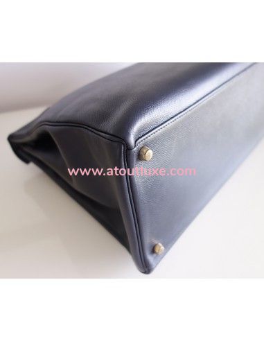 Sac Hermes Kelly 40 bleu marine Sac Hermes Kelly 40 bleu marine