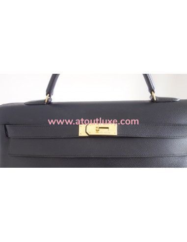 Sac Hermes Kelly 40 bleu marine Sac Hermes Kelly 40 bleu marine