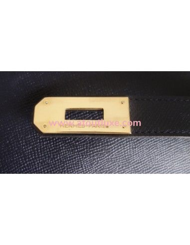 Sac Hermes Kelly 40 bleu marine Sac Hermes Kelly 40 bleu marine