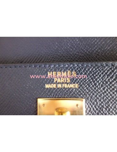 Sac Hermes Kelly 40 bleu marine Sac Hermes Kelly 40 bleu marine