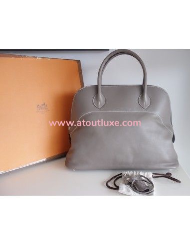 Sac Hermes Bolide étoupe Sac Hermes Bolide étoupe