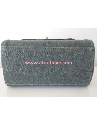 SAC CHANEL 2.55 CUIR ET JEAN SAC CHANEL 2.55 CUIR ET JEAN