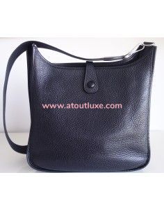 Sac Hermes Evelyne noir PM 2