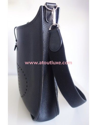 Sac Hermes Evelyne noir PM Sac Hermes Evelyne noir PM