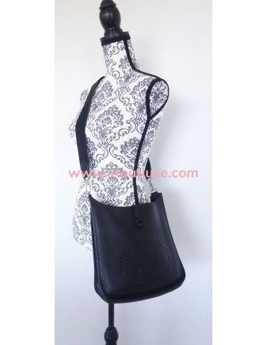 Sac Hermes Evelyne noir PM Sac Hermes Evelyne noir PM