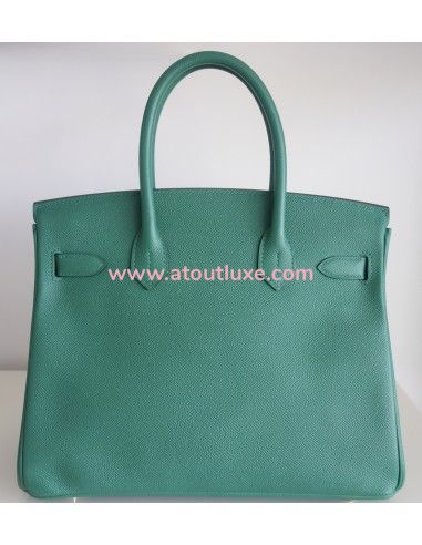 Sac Hermes Birkin 30 vert vertigo Sac Hermes Birkin 30 vert vertigo