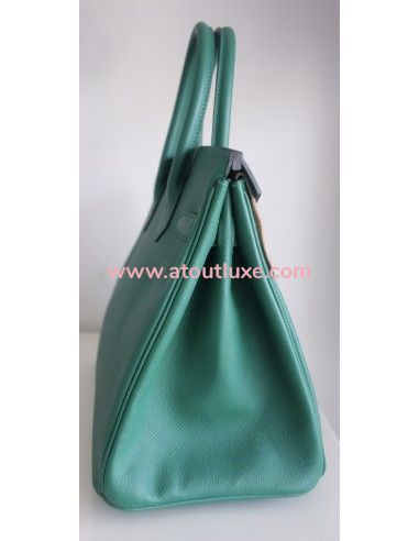 Sac Hermes Birkin 30 vert vertigo Sac Hermes Birkin 30 vert vertigo