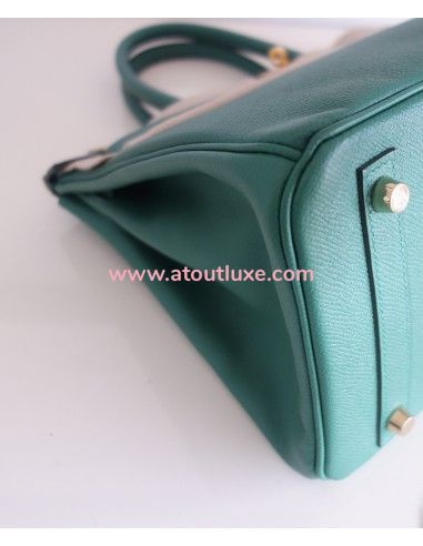 Sac Hermes Birkin 30 vert vertigo Sac Hermes Birkin 30 vert vertigo
