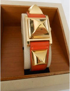 MONTRE HERMES MEDOR ORANGE 