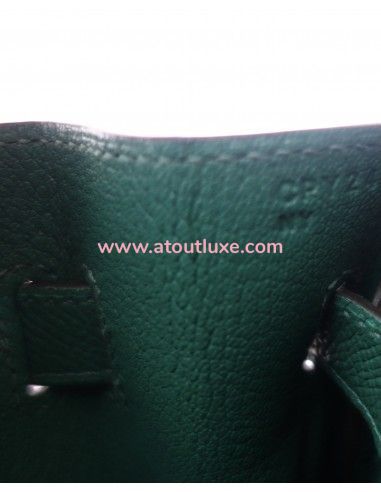 Sac Hermes Birkin 30 vert vertigo Sac Hermes Birkin 30 vert vertigo