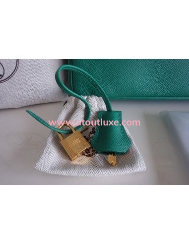 Sac Hermes Birkin 30 vert vertigo Sac Hermes Birkin 30 vert vertigo