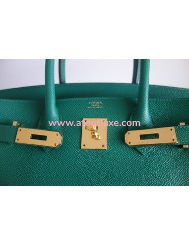 Sac Hermes Birkin 30 vert vertigo Sac Hermes Birkin 30 vert vertigo