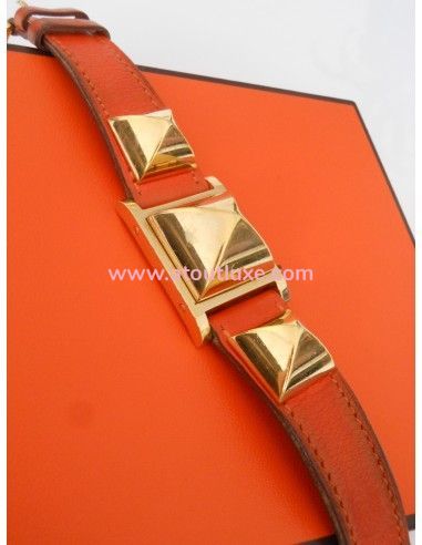 MONTRE HERMES MEDOR ORANGE  MONTRE HERMES MEDOR ORANGE