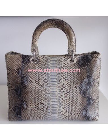 Sac Lady Dior python grand modèle Sac Lady Dior python grand modèle