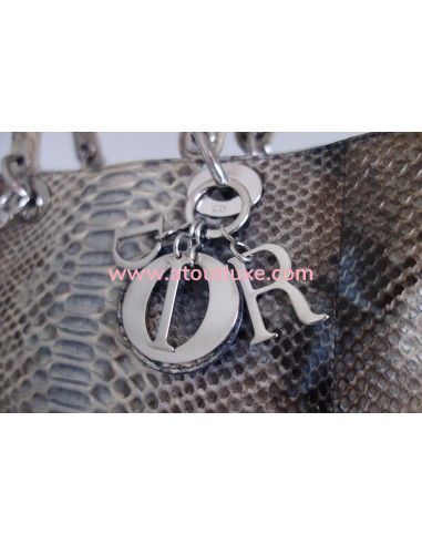 Sac Lady Dior python grand modèle Sac Lady Dior python grand modèle