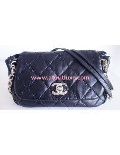 Sac Chanel noir à rabat