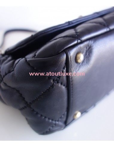 Sac Chanel noir à rabat Sac Chanel noir à rabat