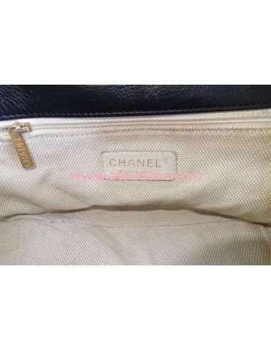 Sac Chanel noir à rabat Sac Chanel noir à rabat