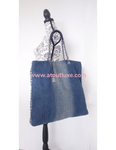 Sac Chanel shopping denim Sac Chanel shopping denim
