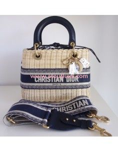 Sac Lady Dior rotin médium 2