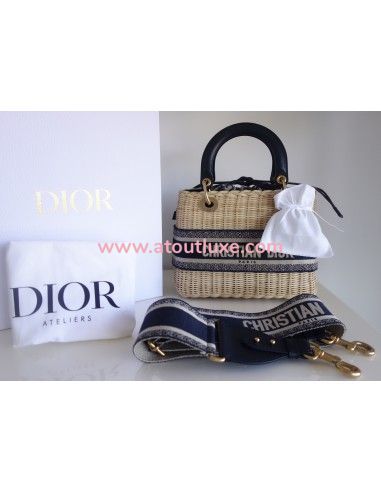Sac Lady Dior rotin médium Sac Lady Dior rotin médium