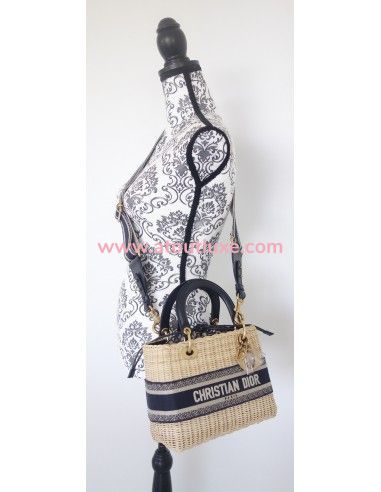 Sac Lady Dior rotin médium Sac Lady Dior rotin médium