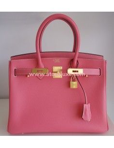 Sac Hermes Birkin 30 rose... 2