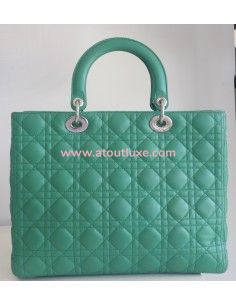 Sac lady Dior vert 2