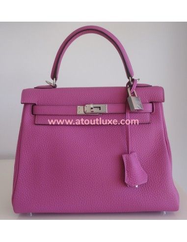 Sac Hermès Kelly 25 magnolia