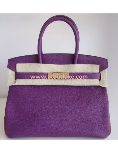 Sac Hermes Birkin 30 anémone