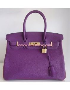 Sac Hermes Birkin 30 anémone