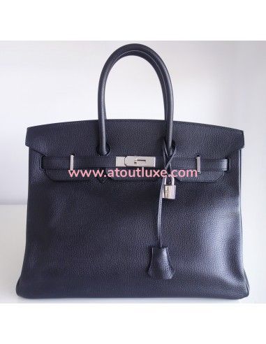 Sac Hermes Birkin 35 noir