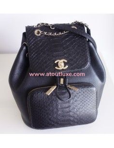 Sac à dos Chanel noir