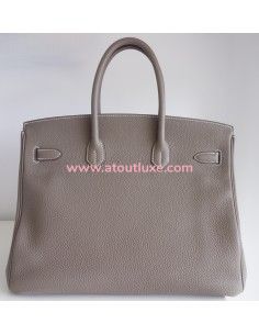 Sac Hermès Birkin 35 étoupe 2