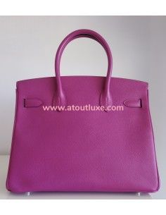 Sac Hermes Birkin 30 pourpre 2