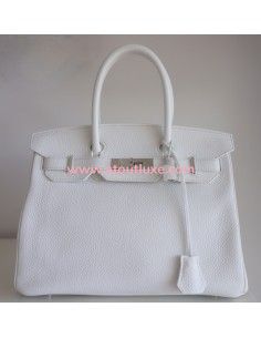 Sac Hermes Birkin 30 blanc
