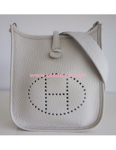 Sac Hermes Evelyne Amazone béton