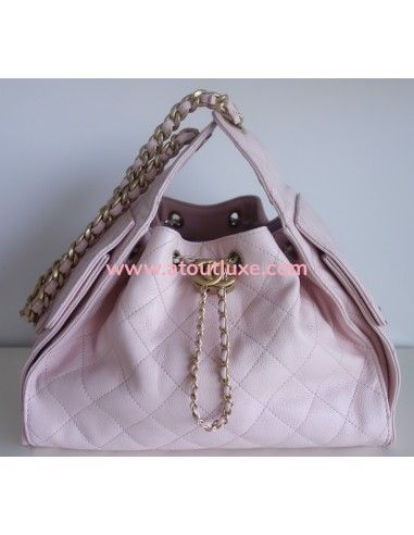 Sac Chanel 25 cuir rose