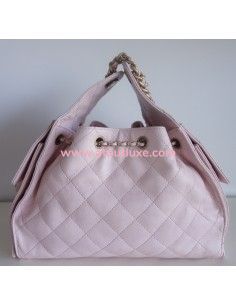 Sac Chanel 25 cuir rose 2