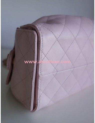 Sac Chanel 25 cuir rose Sac Chanel 25 cuir rose