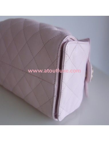 Sac Chanel 25 cuir rose Sac Chanel 25 cuir rose