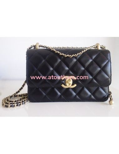 Sac Chanel rabat pearl crush